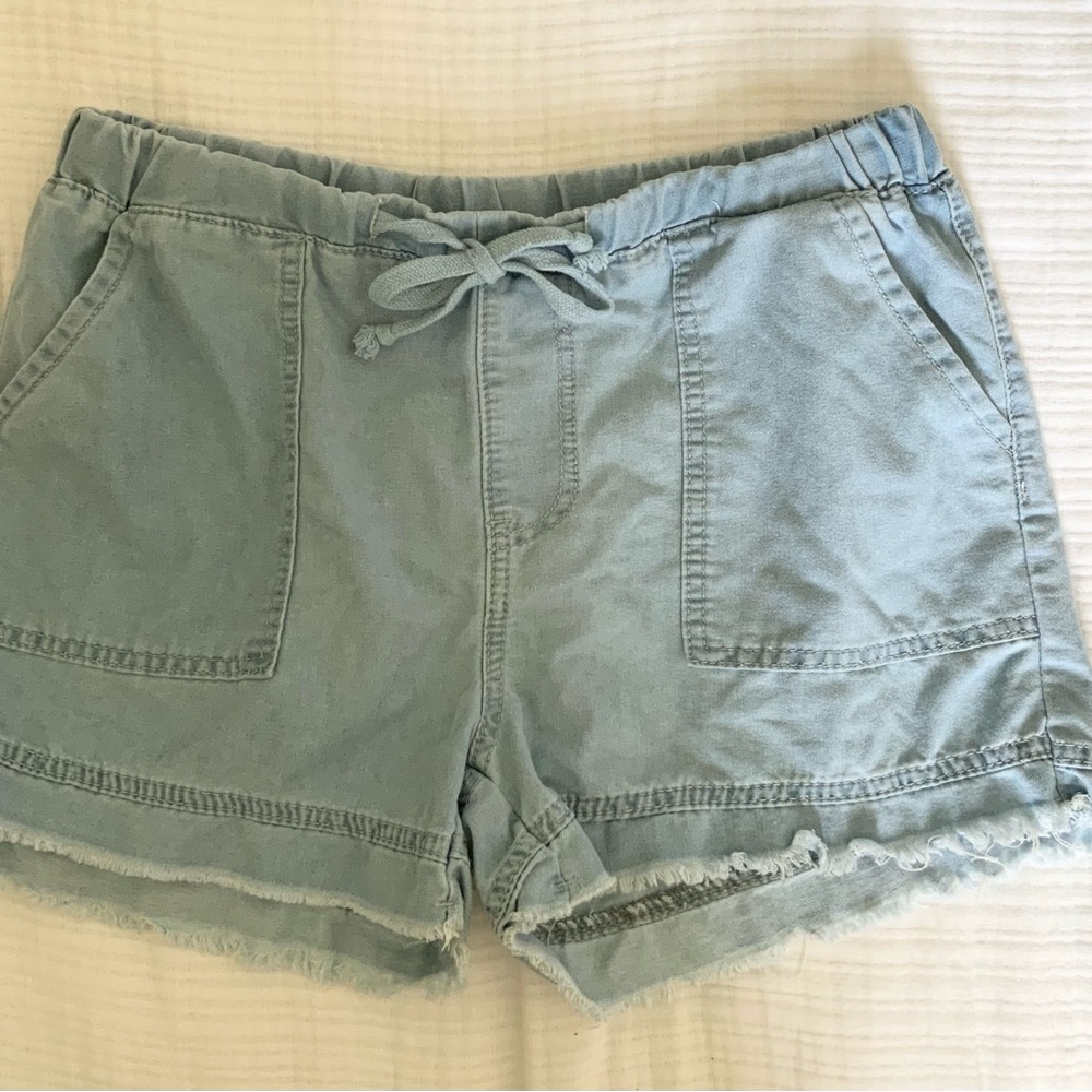 Women's Light Blue Casual Jean Shorts